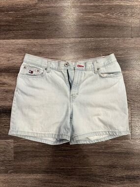 Tommy Hilfiger Pale Blue Denim Jean Shorts
